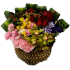 Timeless Devotion Mixed Flower Basket
