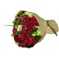 Petite Red Romance Mini Roses Bouquet