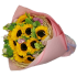 Ten SunFlowers in Bouquet  Sunny Day