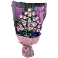 Charming Twenty-Two Roses Bouquet